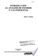 libro Introducción Al Análisis De Fourier Y Las Ondoletas