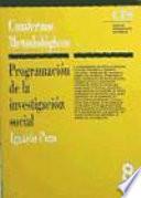 libro Programación De La Investigación Social