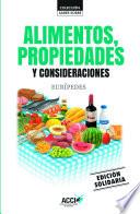 libro Alimentos, Propiedades Y Consideraciones