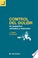 libro Control Del Dolor En Pequeños Animales Y Mascotas