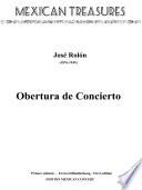 Obertura De Concierto