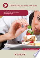 libro Cocina Creativa O De Autor. Hotr0408