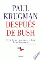 libro Después De Bush
