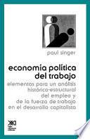 libro Economía Política Del Trabajo