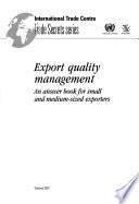 Export Quality Management