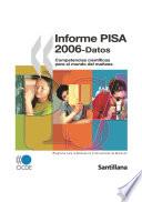 Informe Pisa 2006 Competencias Científicas Para El Mundo Del Mañana: Datos