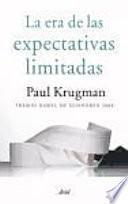 La Era De Las Expectativas Limitadas