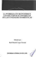 libro La Pobreza En Monterrey