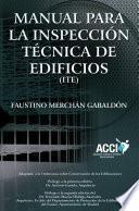 Manual Para Inspecciones Técnicas De Edificios (i.t.e.)