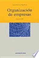 libro Organización De Empresas