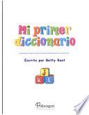 libro Mi Primer Diccionario/ My First Dictionary