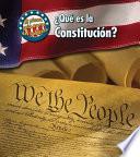 libro Que Es La Constitucion = What S The U.s. Constitution?