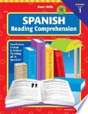 libro Spanish Reading Comprehension, Level 1