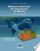 libro Balanza Comercial De Mercancías De México. Anuario Estadístico. Importación En Pesos 2013