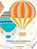 libro Globos Aerostáticos Libro Para Colorear Para Adultos 1