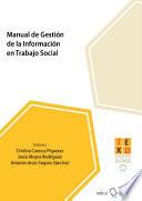 libro Manual De Gestión De La Información En Trabajo Social