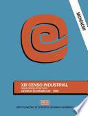 Michoacán. Xiii Censo Industrial. Resultados Definitivos. Censos Económicos 1989