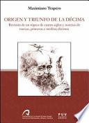 libro Origen Y Triunfo De La Décima