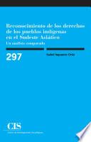 libro Reconocimiento De Los Derechos De Los Pueblos Indígenas En El Sudeste Asiático