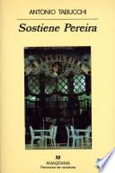 libro Sostiene Pereira