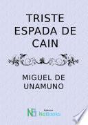 libro Triste Espada De Cain