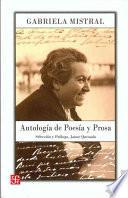 libro Antología De Poesía Y Prosa De Gabriela Mistral