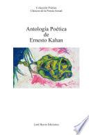 Antología Poética De Ernesto Kahan
