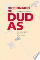libro Diccionario De Dudas