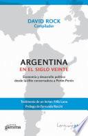 libro Argentina En El Siglo Veinte