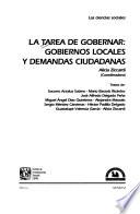 libro La Tarea De Gobernar