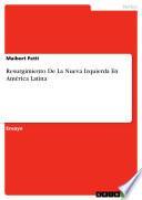 libro Resurgimiento De La Nueva Izquierda En América Latina