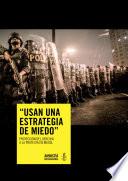 libro Usan Una Estrategia De Miedo