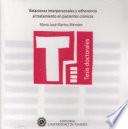 libro Relaciones Interpersonales Y Adherencia Al Tratamiento En Pacientes Crónicos