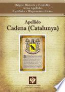 libro Apellido Cadena (catalunya)