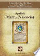 Apellido Mateu.(valencia)