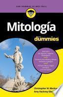 libro Mitología Para Dummies