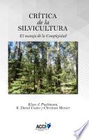 libro Crítica De La Silvicultura