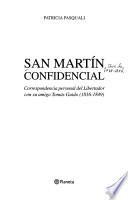 libro San Martín, Confidencial