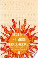 libro Segunda Cumbre Iberoamericana, Madrid, España, 1992